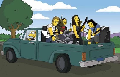 I Metallica in un episodio dei Simpson